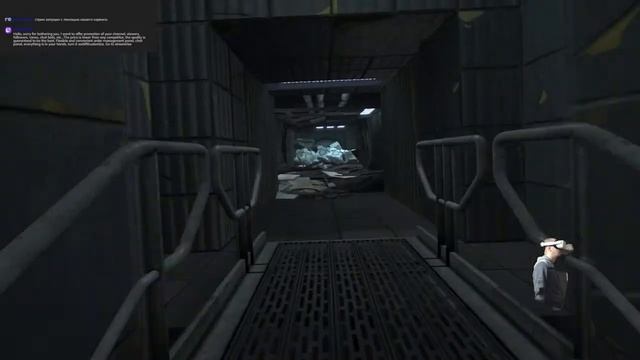 Прохожу Portal 2 VRmod, часть 1