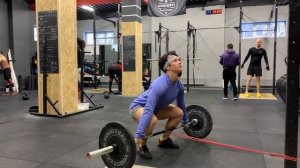 Рывковая тяга с активацией широчайших