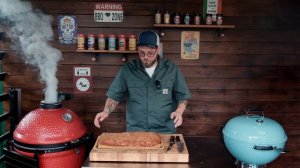 Брискет на керамическом гриле Kamado Joe Classic
