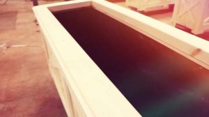 Кашпо из дерева | Wood planter | ГринВуд