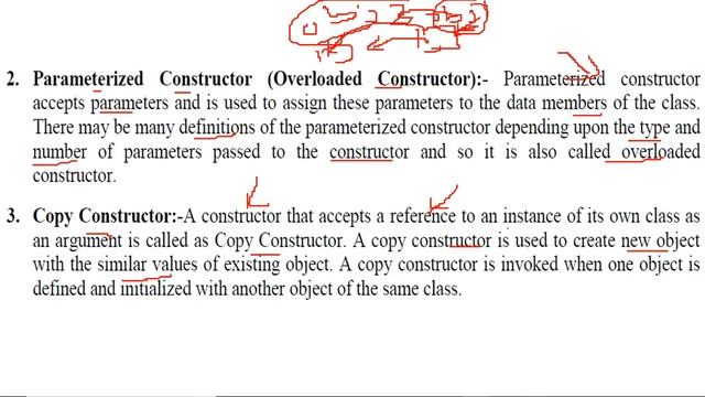 C++ CONSTRUCTORS