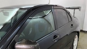 Дефлекторы (ветровики) окон 2D - MITSUBISHI LANCER (Evolution) IX с 2006г.в. - Стрелка11
