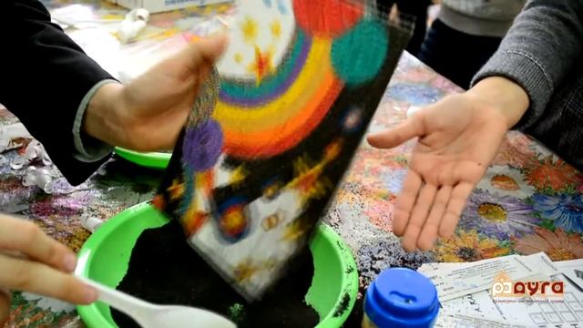 Творческая мастерская "Рисование цветным песком" смотреть онлайн