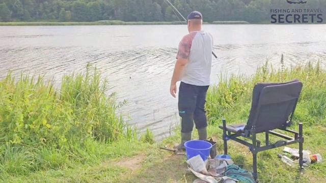 Ловим большого леща в Бирштонас. смотреть онлайн