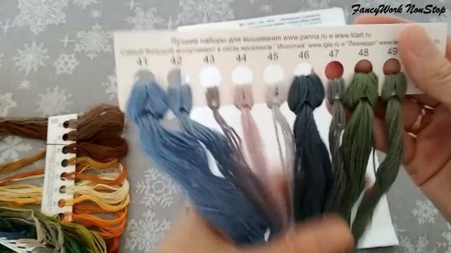 Вышивка крестиком. Обзор набора от PANNA ВС-1972 Фонарики смотреть онлайн