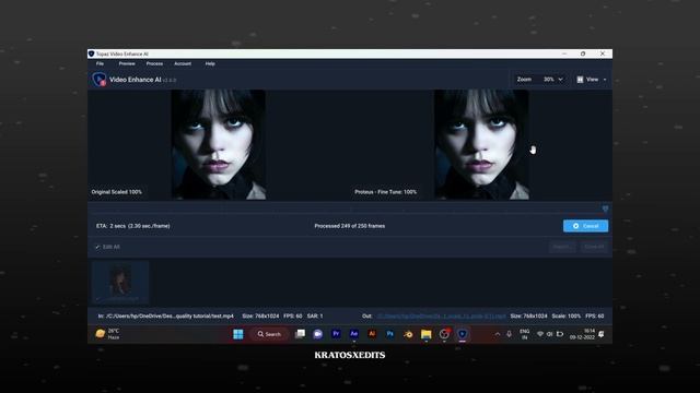 4K Quality Tutorial (Topaz + After Effects ) | KratosxEdits