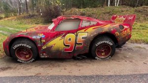 Lightning McQueen in Real Life Disney Cars Drift