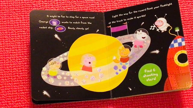 #PeppaPig Read Aloud! Moonlight Bright! Count To Six. #СвинкаПеппа летит на луну! 粉红猪小妹 儿童英语 数到六