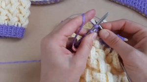 Домашние сапожки крючком и спицами | Часть II | МК