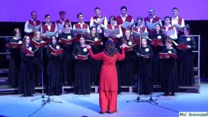 Академический хор НИУ МИЭТ, солистка Роза Вишневецкая - Гляжу в озера синие