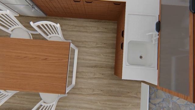 Tiny House with Loft Design Idea 6x8 Meters ( 520 Sqft ) 3 Bedrooms With Floor plan смотреть онлайн