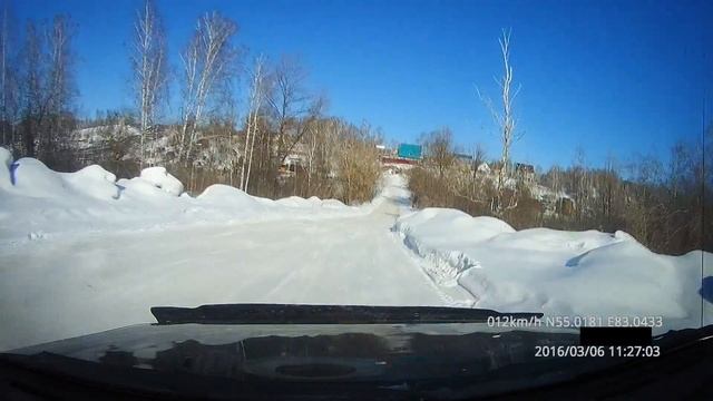 Проезд от ТЭЦ-5 (ул. Выборная) до МЖК (ул. Татьяны Снежиной) через р. Плющиха. Новосибирск 2016 смотреть онлайн