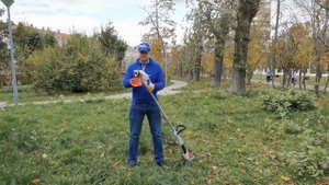 Электрический триммер для травы STIHL FSA 57 - новая аккумуляторная мотокоса от Штиль.