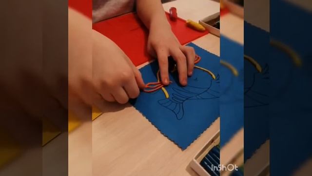 Аппликация из пластилиновых жгутиков.. #аппликацияизпластилина #занятиясдетьми #воспитатель