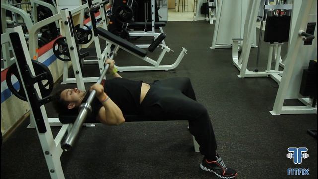 Жим штанги обратным хватом смотреть онлайн