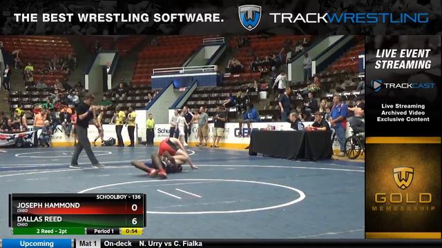 182 Schoolboy 136 Joseph Hammond Ohio vs Dallas Reed Ohio 6333278104 смотреть онлайн