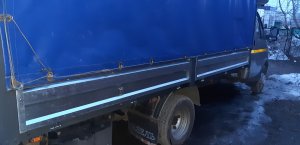 Новые оцинкованные борта на Газель