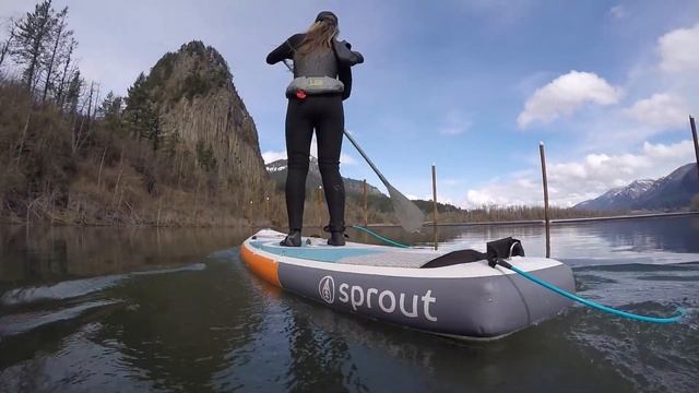 Beacon Rock on Sprout inflatable SUP's смотреть онлайн