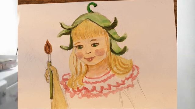 Ілюстрація до казки Колобок смотреть онлайн