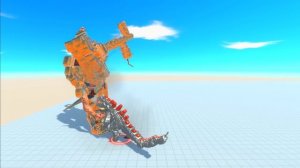МЕГА СИРЕНОГОЛОВЫЙ ПРОТИВ ГОДЗИЛЛЫ! БИТВА ОГРОМНЫХ МОНСТРОВ В ANIMAL REVOLT BATTLE SIMULATOR!