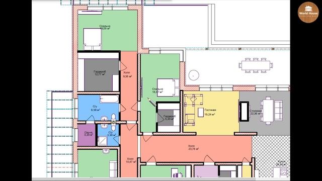 ОБЗОР Дома Из Тёплой Керамики | Планировки, стоимость строительства