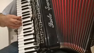 Akordeon Akkordeon Accordion Paolo Soprani 120/4/5 - Musette