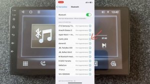 Android магнитола и телефон, как настроить Bluetooth.
