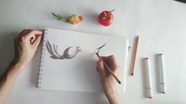 Мастер-класс по рисованию набросков . Урок 6. смотреть онлайн