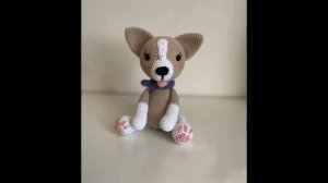 Chihuahua amigurumi tejido a crochet