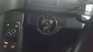 Мерседес w 204 включение противотуманных фар