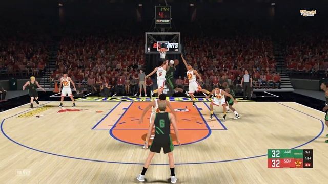 Jabberwock vs Slam Dunk All-stars on NBA 2K22 - Kuroko no Basket x Slam Dunk Mod смотреть онлайн