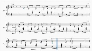 В лесу родилась ёлочка, ноты для баяна