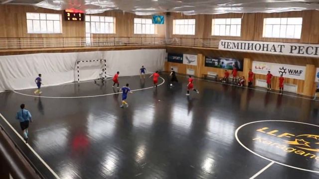 Атамекен - Аксу-Аюлы. Счёт 6:3. ЛЛФ Караганда. Вторая лига. 9 тур. 19.01.2019г. смотреть онлайн