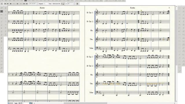 Folk Song - Kacha (Кача) Brass Quintet, Лемківська народна пісня - "Гей, пливе кача" смотреть онлайн