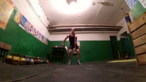 Рывок гири 24 кг- сколько можно успеть за 10 минут ?