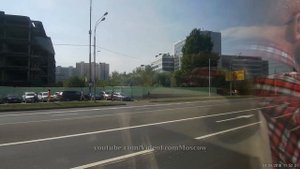 Автобус 163 метро Варшавская - улица Новаторов // 4 сентября 2018