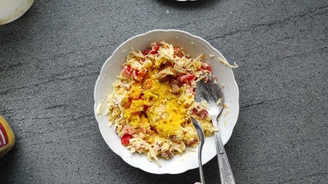Домашняя ЛЕПЕШКА с картофельной сырной начинкой / Домашний хлеб / Лепешка на сковороде