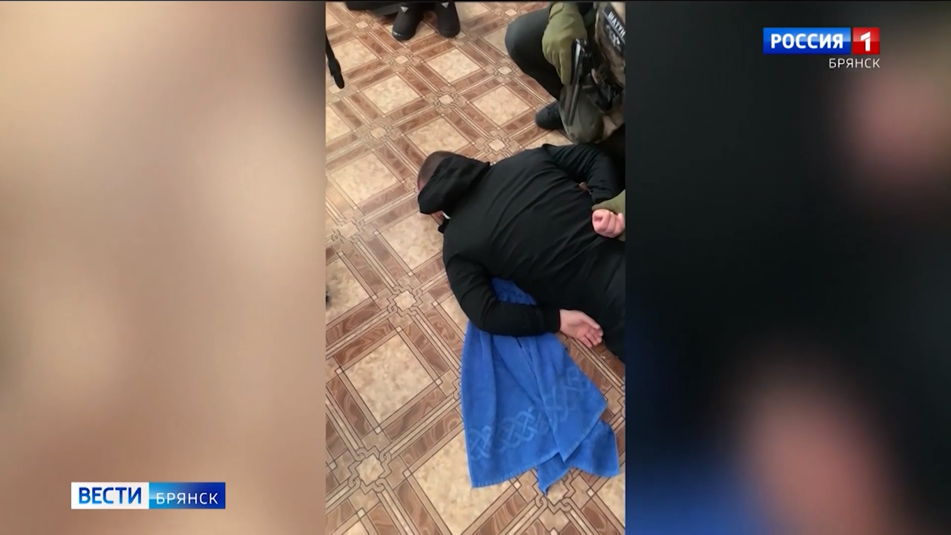 ГТРК Брянск. Правоохранители задержали мужчину устроившего драку в одном из брянских кафе