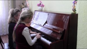 Рубцова Анна & Карташева А.В.  -К.М.Вебер  "Вальс" из оперы "Волшебный стрелок"