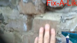 Устраняем за 2000 рублей и 2 суток течь в бассейне 15 м3 герметиком Fix A Lik
