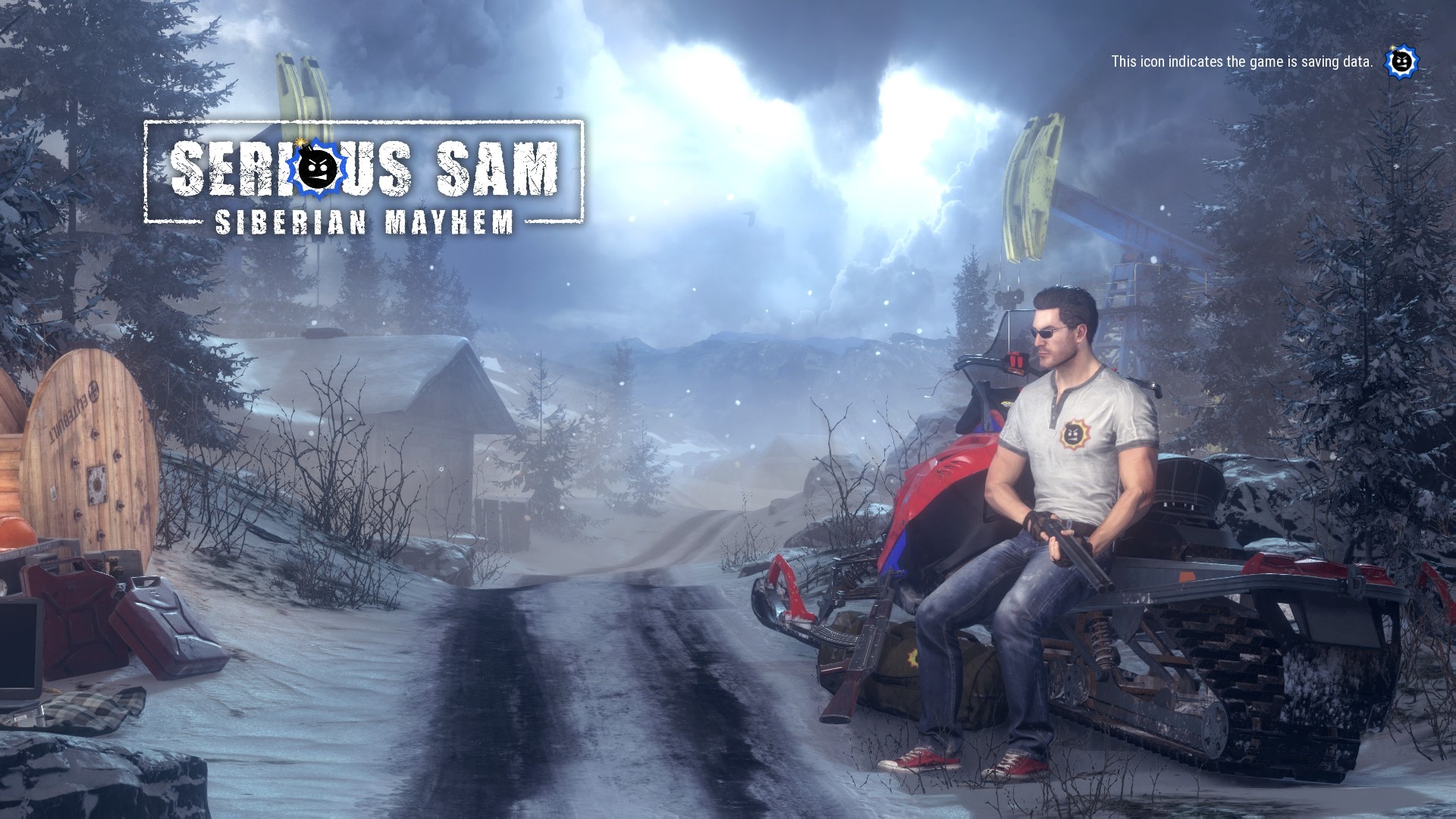 Sam siberian mayhem. Serious Sam: Siberian Mayhem. Serious Sam 4 Siberian. Serious Sam 4 Syberia Mayhem. Serious Sam Siberia Mayhem.