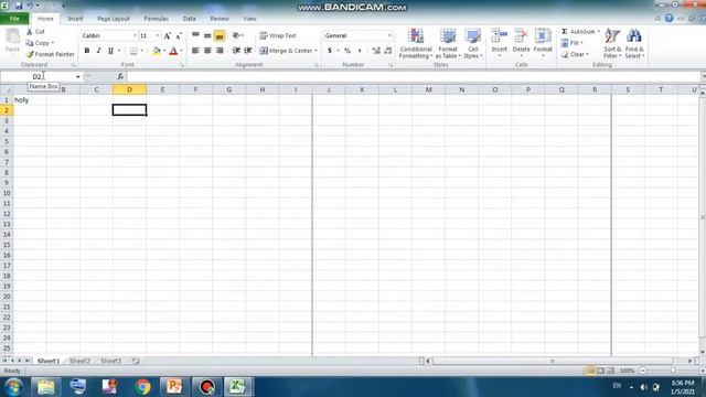 Режим чтения excel