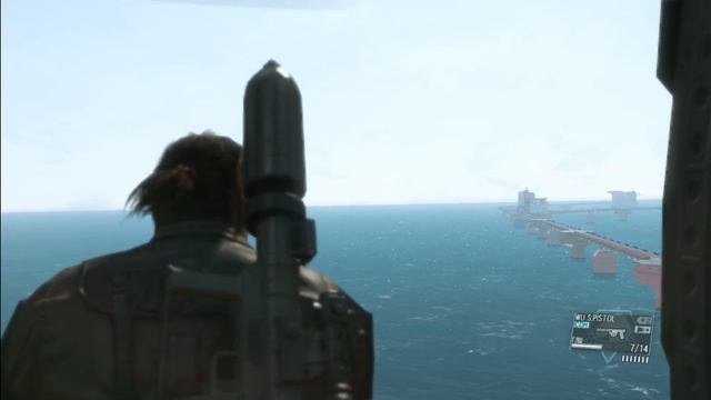 METAL GEAR SOLID V THE PHANTOM PAIN, молчунья идет на задание 0_0 смотреть онлайн