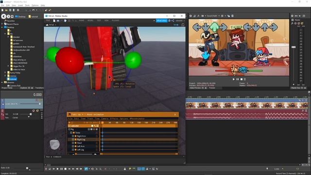 Roblox | Friday Night Funkin Animation Tutorial | (Downloadable fnf kit) смотреть онлайн