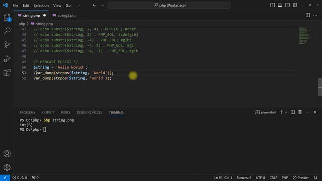 Built In String Functions  – Tutorial PHP Function #10