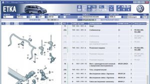 Как работать с ETKA... Как расшифровать свой VIN и подобрать детали