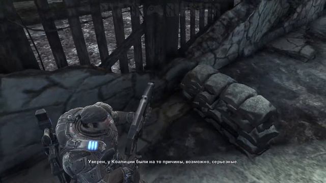 Gears of War 2 | 100% Прохождение на Xbox 360 — #2 [Наконечник копья] | #BLACKRINSLER