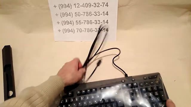 Клавиатура LOGITECH Gaming Keyboard G213 Prodigy в Баку / Bakida смотреть онлайн