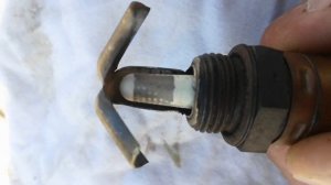 Лямбда зонд, вскрытие лямбда зонда, Mercedes Benz W124, M111,