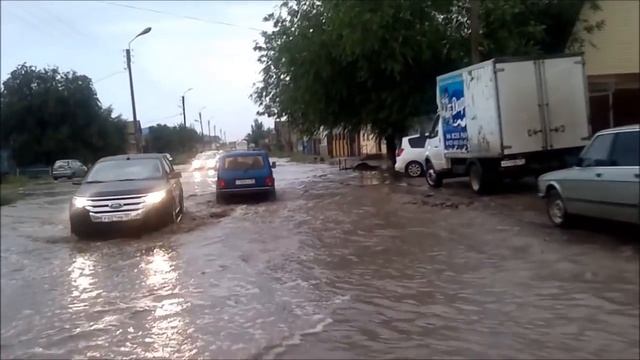 Астрахань-Нариманов-Кучергановка 07.06.16 Вода течет - Детский Панадолл